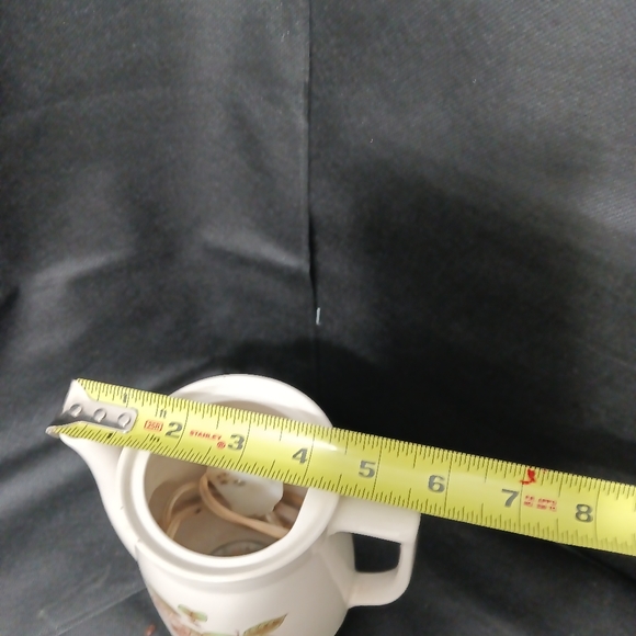 HOT POT Japanese Electric tea /coffee kettle VINTAGE WHISTLE Bird Hand Painted - Picture 7 of 13